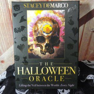 The Halloween Oracle Cards 36 cards w/Booklet~hard box, never used